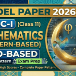 HSSC-I Chemistry Comprehensive Model Paper 2026