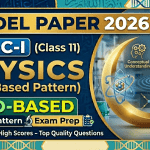 HSSC-I Chemistry Comprehensive Model Paper 2026